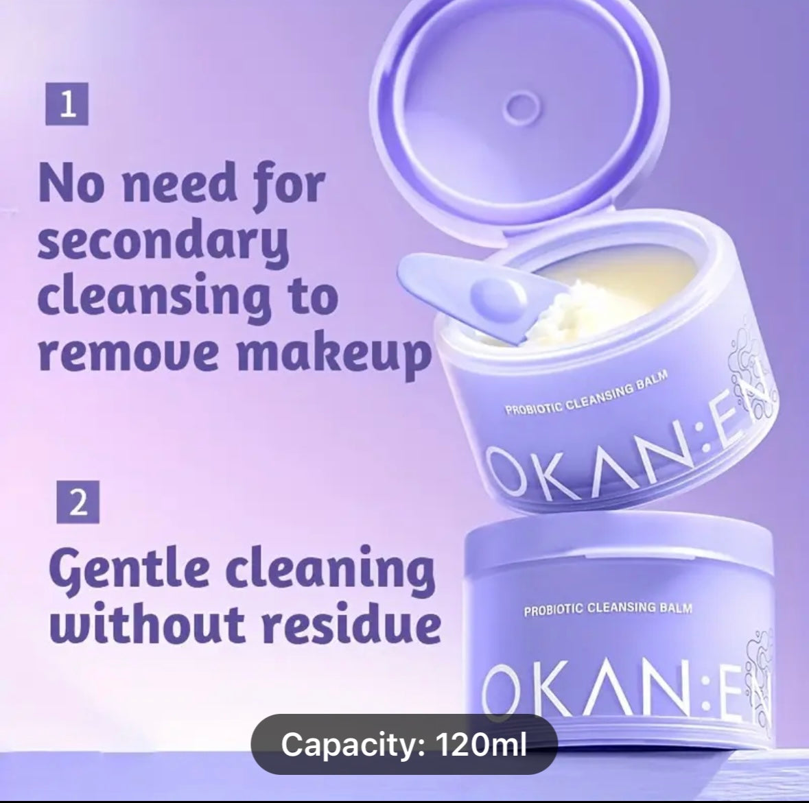 OKAN:EN Probiotic Cleansing Balm