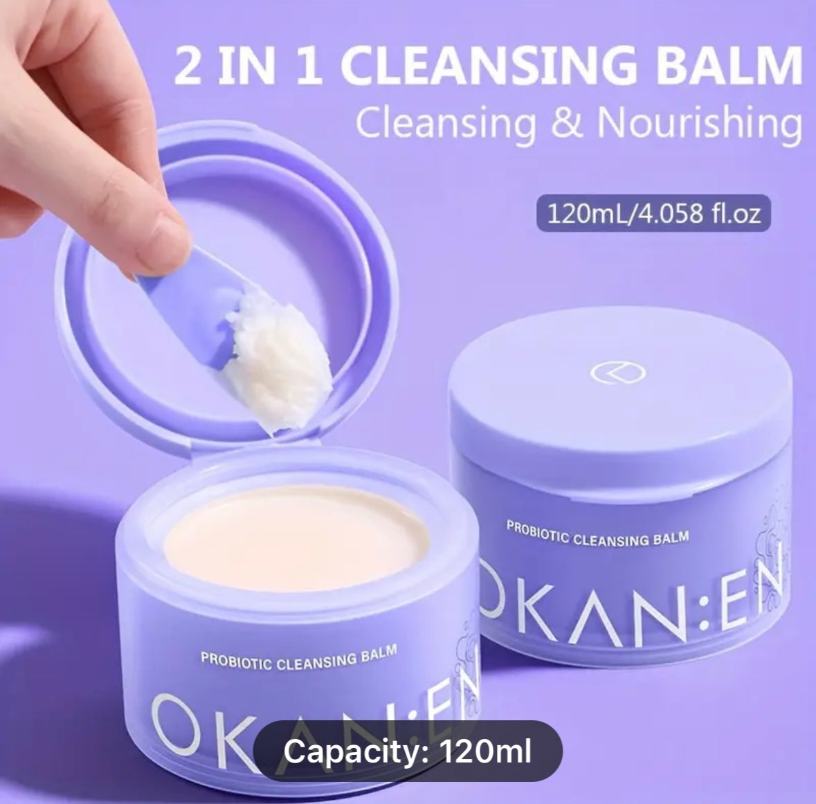 OKAN:EN Probiotic Cleansing Balm