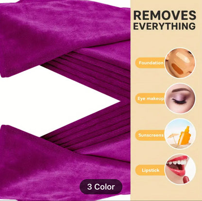 VeluLuxe™ Makeup Removal Towels – 5 PCS Set