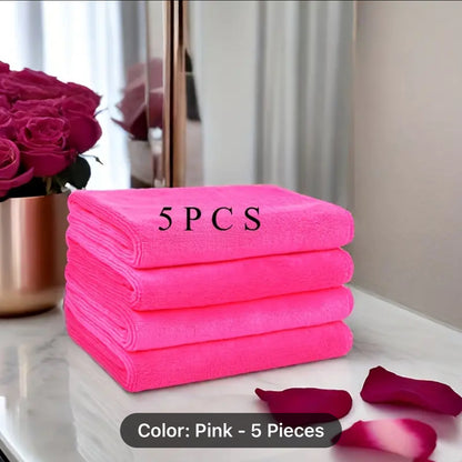 VeluLuxe™ Makeup Removal Towels – 5 PCS Set